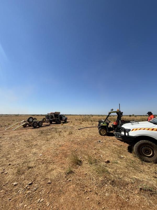 Extensive resources were deployed to search the vast landscape. 