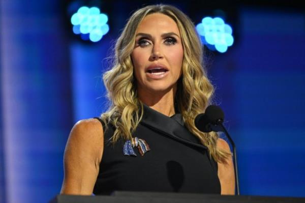 Lara Trump, co-chair of the Republican National Committee, speaks during the Republican National Convention (RNC) in July.